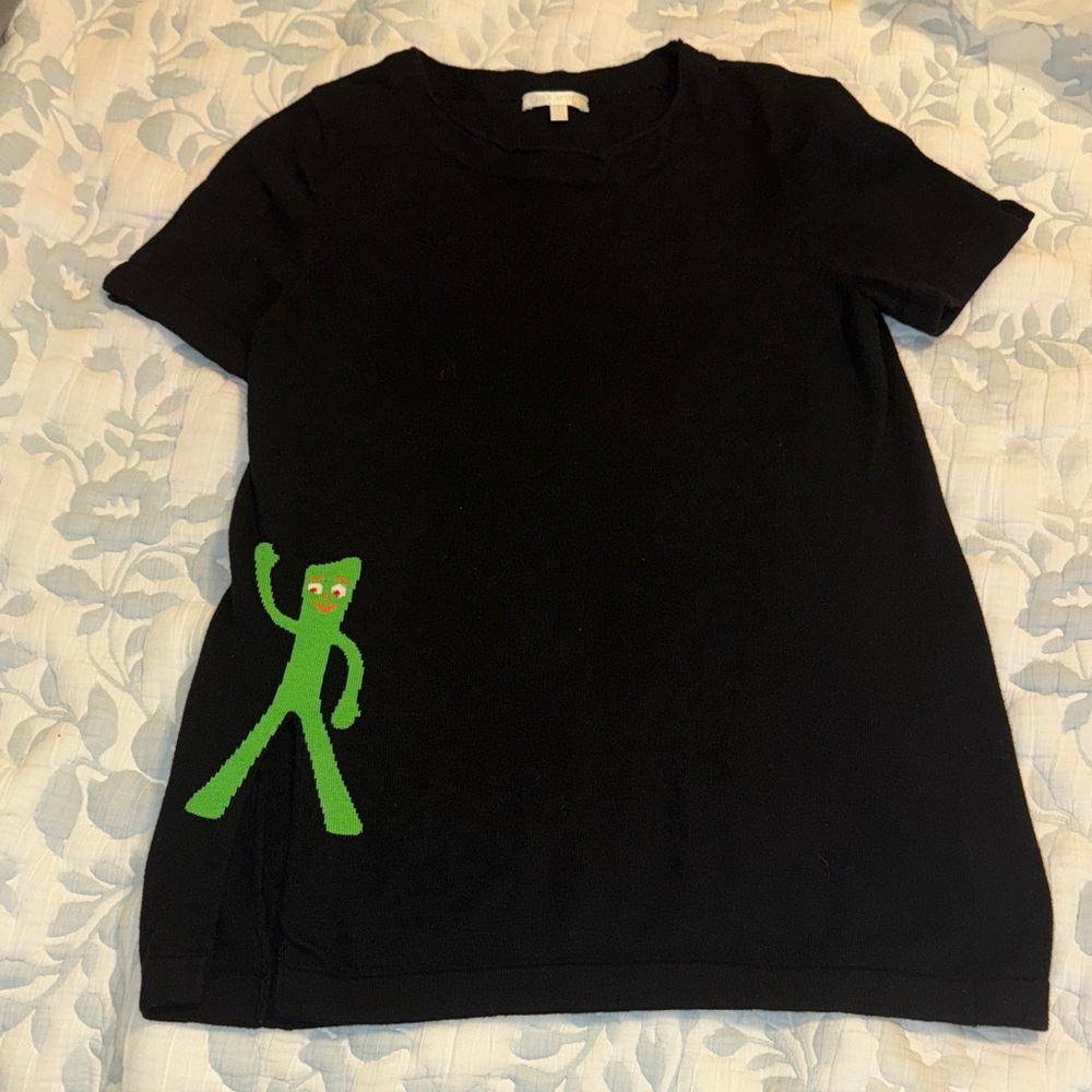Lisa Todd Gumby knit tee women’s S